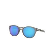 Prizm Zonnebril in Mat Grijs Oakley , Blue , Unisex