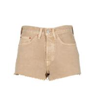Vintage-geïnspireerde Originele Denim Shorts Levi's , Beige , Dames