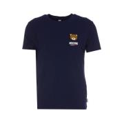 Stijlvolle T-shirts en Polos Moschino , Blue , Heren