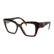 Stijlvolle Optische Bril Prada , Brown , Dames