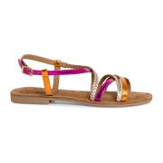 Multikleur Sandalen met Blokhak Tamaris , Multicolor , Dames