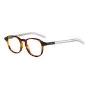 Black TIE 214 Eyewear Frames Dior , Brown , Unisex