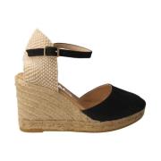 Zwarte Global Espadrille Sleehakken Gaimo , Multicolor , Dames