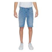 Heren Bermuda Shorts Lente/Zomer Collectie Jeckerson , Blue , Heren
