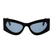 Stijlvolle zonnebril Gd0036/S Gcds , Black , Dames