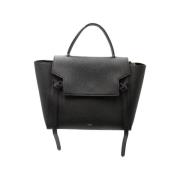 Pre-owned Leather celine-bags Celine Vintage , Black , Dames