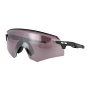 Stijlvolle zonnebril met Encoder-technologie Oakley , Black , Heren