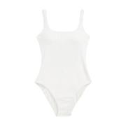 Wit Sea Kleding Badpak Ralph Lauren , White , Dames