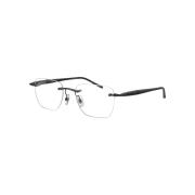 Stijlvolle Optische Bril Mb0346O Montblanc , Brown , Heren