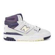 Heren Sneakers Herfst/Winter Collectie Leer New Balance , Purple , Her...