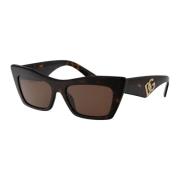 Stijlvolle zonnebril met model 0Dg4435 Dolce & Gabbana , Brown , Dames