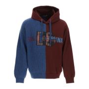 Hooded Sweatshirt in Gemengde Techniek Dolce & Gabbana , Multicolor , ...