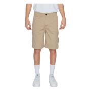 Heren Bermuda Shorts Lente/Zomer Collectie Calvin Klein Jeans , Beige ...