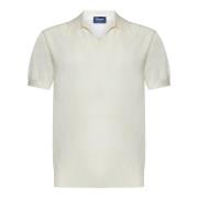 Witte T-shirts & Polos Ss23 Drumohr , White , Heren