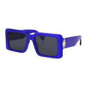 Stijlvolle zonnebril voor zonnige dagen Marcelo Burlon , Blue , Unisex