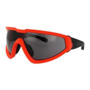 Stijlvolle zonnebril Ml0249 Moncler , Orange , Unisex