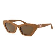 Stijlvolle zonnebril Emme13 Max Mara , Brown , Dames