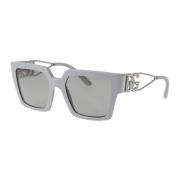 Stijlvolle zonnebril met 0Dg4446B ontwerp Dolce & Gabbana , Gray , Dam...