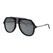 Stijlvolle zonnebril 0Dg6195 Dolce & Gabbana , Black , Heren