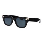 Stijlvolle zonnebril Am0439S Alexander McQueen , Black , Heren