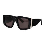 Stijlvolle zonnebril Am0446S Alexander McQueen , Black , Dames