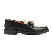 Zwarte Montone Loafer Tod's , Black , Dames