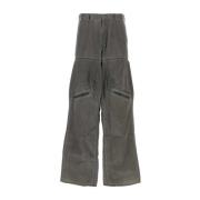 Cargo Broek in Donkergrijs Nylonmix Y/Project , Gray , Heren