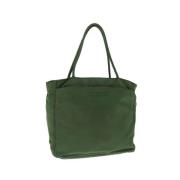 Pre-owned Nylon handbags Prada Vintage , Green , Dames