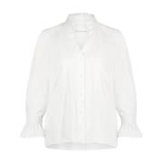 Stijlvolle Olivia Blouse | Wit Jane Lushka , White , Dames