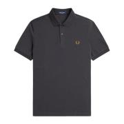 Slim Fit Anchor Polo Shirt Fred Perry , Gray , Heren