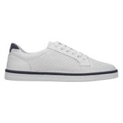 Witte Geperforeerde Heren Leren Sneakers voor de Zomer Er00111305 Estr...