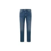 Slim Gymdigo Blauwe Jeans Pepe Jeans , Blue , Heren