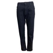 Donkerblauwe Regular Fit Jeans Emporio Armani , Blue , Heren