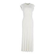 Pre-owned Acetate dresses Chloé Pre-owned , White , Dames