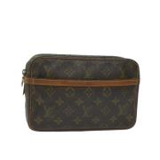 Pre-owned Canvas louis-vuitton-bags Louis Vuitton Vintage , Brown , Da...