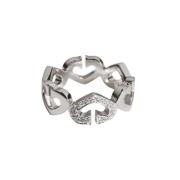 Pre-owned White Gold rings Cartier Vintage , Gray , Dames