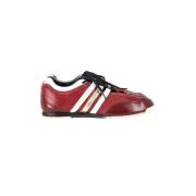Pre-owned Leather sneakers Yohji Yamamoto Pre-owned , Red , Heren