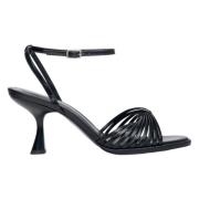 Dames Zwarte Stiletto Sandalen MustHave Er00114247 Estro , Black , Dam...