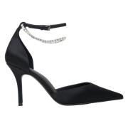 Zwarte Dames Pumps met Puntige Neus en Kristallen MustHave Er00114243 ...