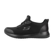 Squad Sneakers Skechers , Black , Dames