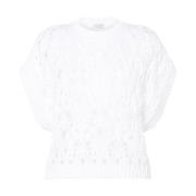 Witte Sweaters voor Mannen en Vrouwen Brunello Cucinelli , White , Dam...