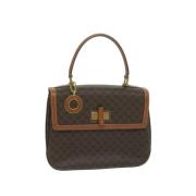 Pre-owned Leather handbags Celine Vintage , Brown , Dames