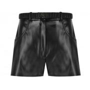 Zwarte Shorts voor Vrouwen Elisabetta Franchi , Black , Dames