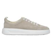 Heren Grijze Sneakers gemaakt van Italiaans Echt Velours Er00114526 Es...