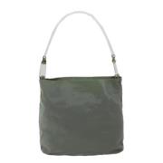 Pre-owned Canvas prada-bags Prada Vintage , Green , Dames