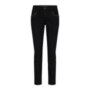 Zwarte Naomi Tone Trok Jeans MOS Mosh , Black , Dames