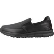 Antislip Loafers Skechers , Black , Heren