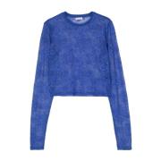 Blue Wave Sweater Patrizia Pepe , Blue , Dames