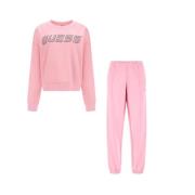 Skylar Roze Trainingspak Dames Guess , Pink , Dames