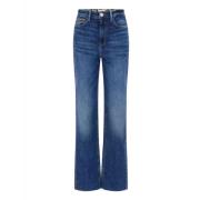 Blauwe Denim Jeans voor Vrouwen Guess , Blue , Dames